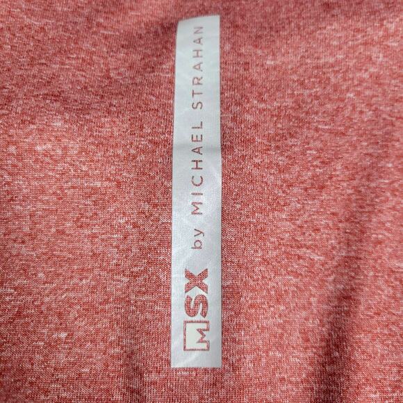 MSX by Michael Strahan Maroon Polo Shirt Size 4XLT - Picture 5 of 6